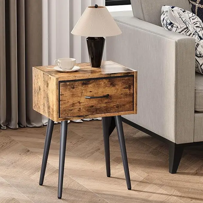 Solid Wood Nightstand by Yifan Furniture 3