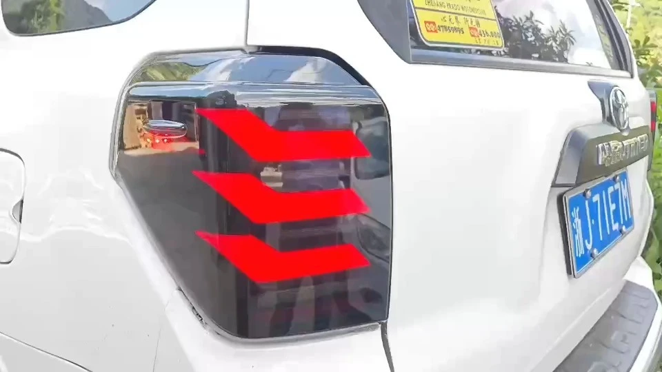 Tail Light Assembly Taillight for Toyota 4Runner 4th Gen 2010-2022 24V Car LED Rear Lamp With Signal DRL Brake Reverse Lights 1