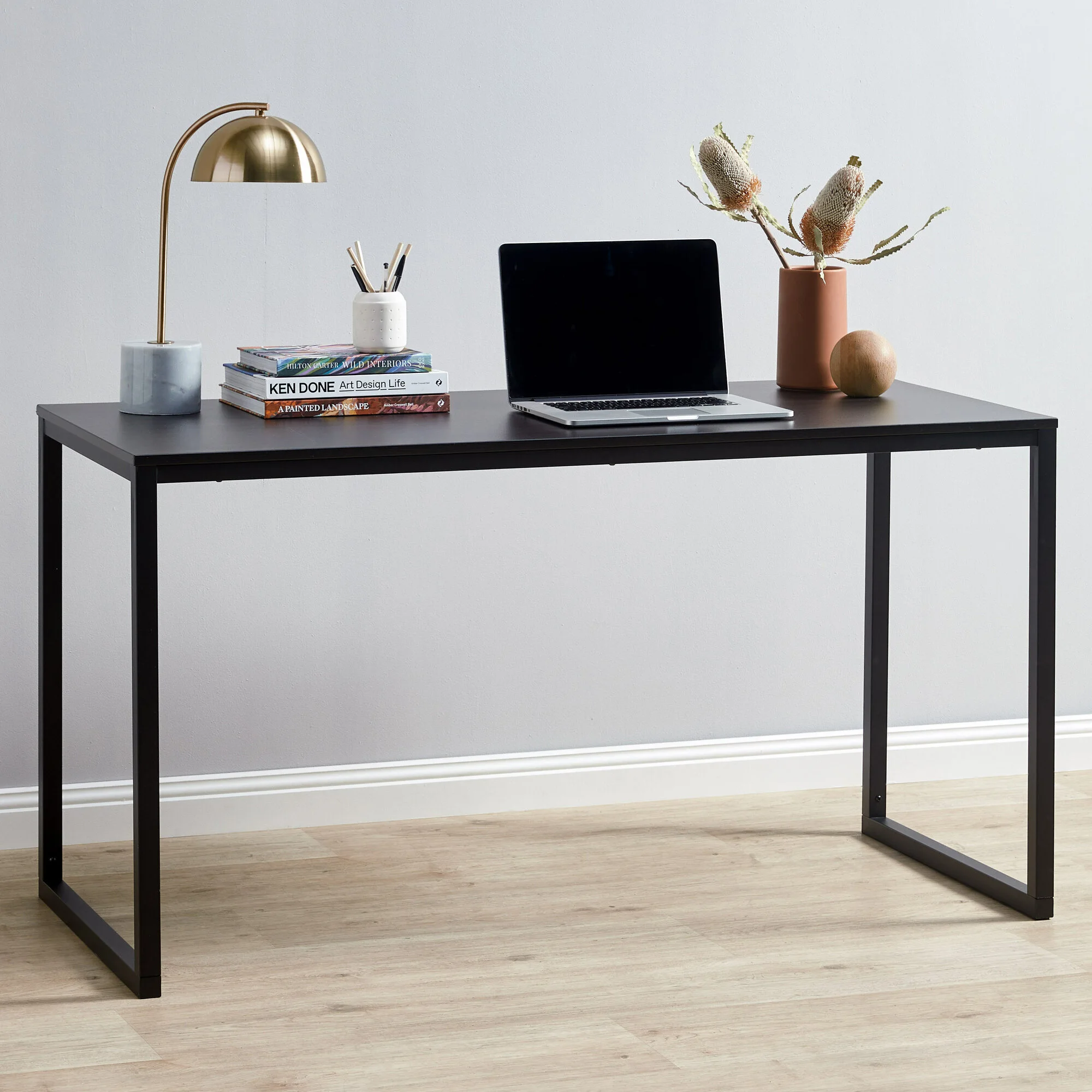 Modern Wooden Desk for Home Study and Office Compact Computer Table 1