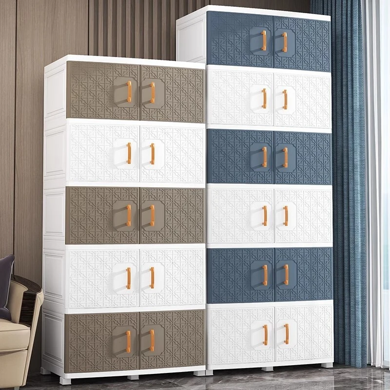 Hongxing Plastic Storage Containers with Drawers, Nordic Style PP Plastic Drawer Cabinet 1