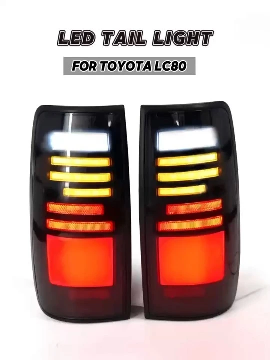 Tail Light Assembly Taillight for Toyota Land Cruiser 80 Series LC80 FJ80 FJ82 1989-1997 Car LED Rear Lamp Back Lights 1