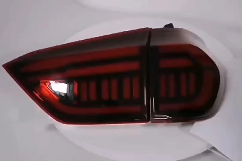 Tail Light Assembly Taillight for Honda Fit Jazz 2021-2023 Car Rear Lamp Back Lights with Animation LED Trailer Lamps 1