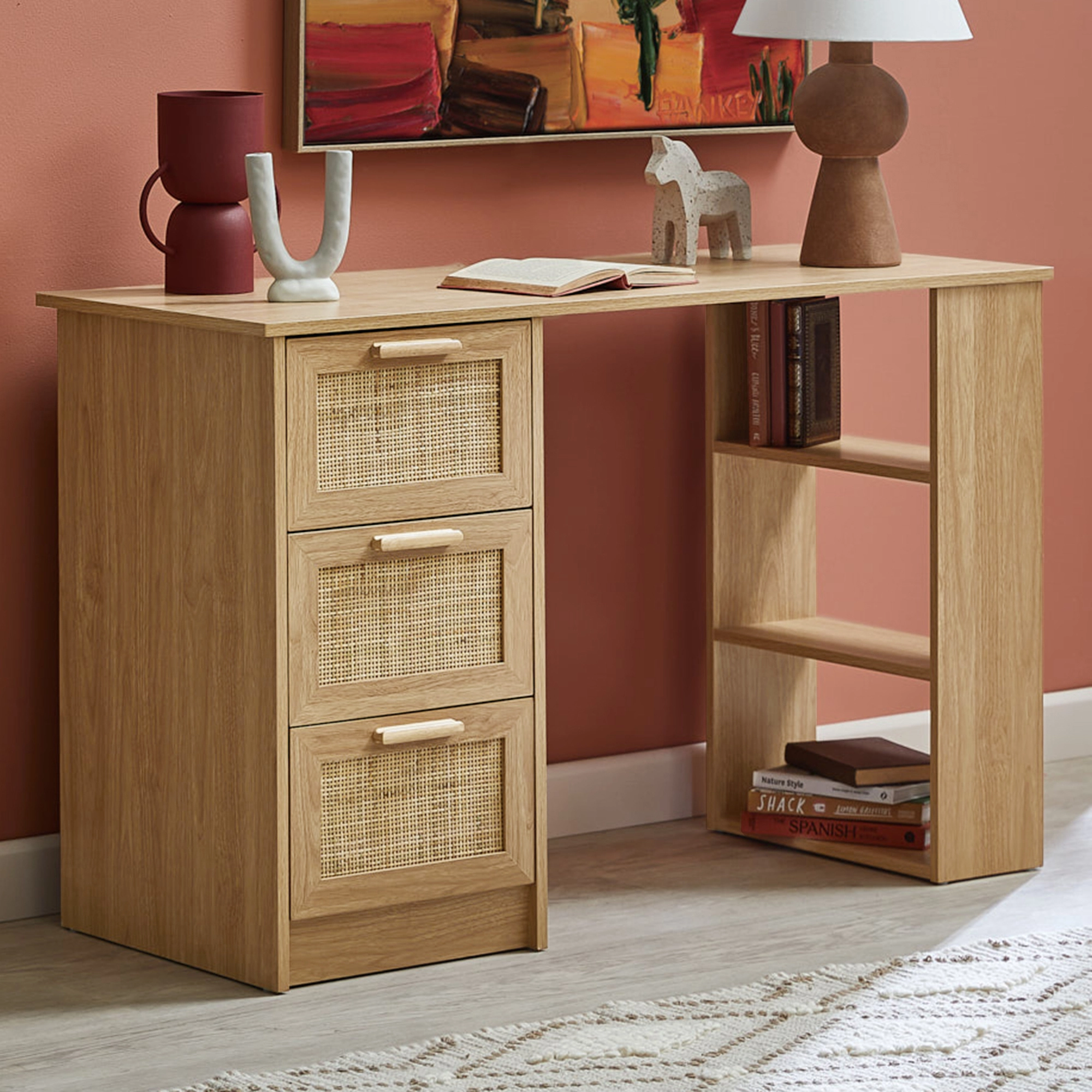 Modern Quality Standard Wooden Office Work Desk for School Apartment or Home Use Office Desk 1