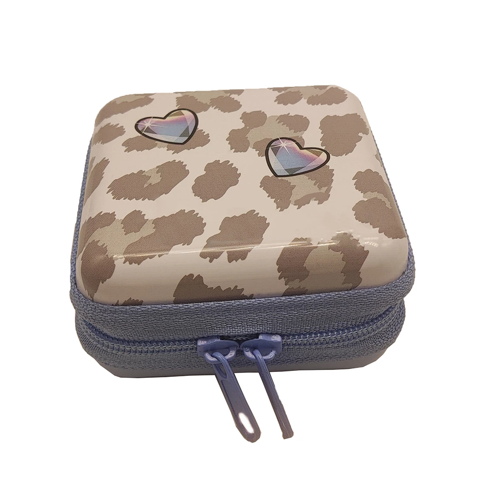 Мини-коробка с застежкой-молнией для косметики и украшений — упаковка ко Дню святого Валентина 1