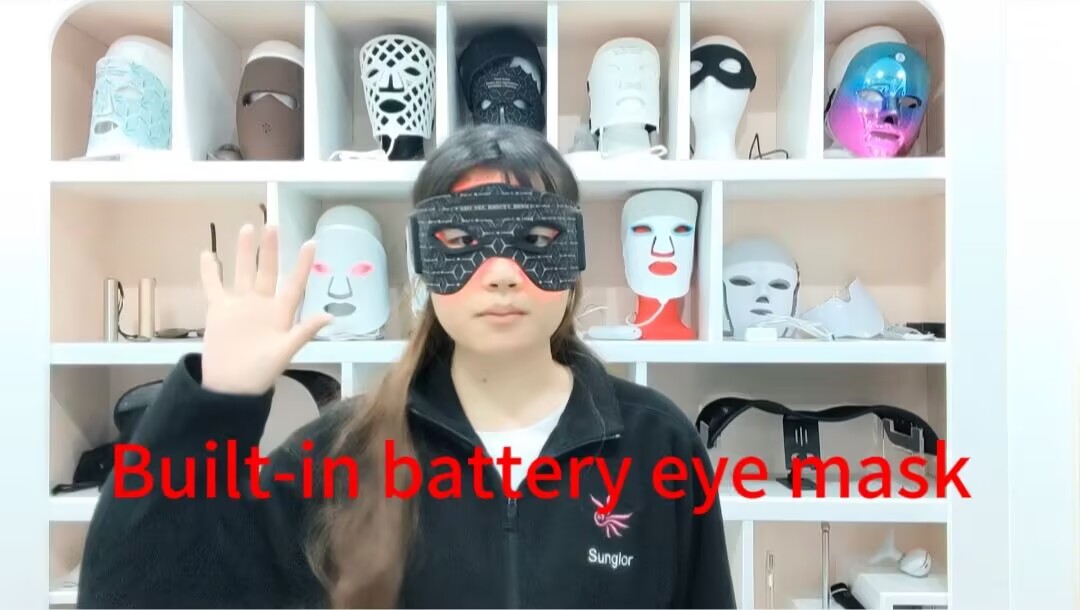 Smart Relief Red Light Therapy Eye Mask