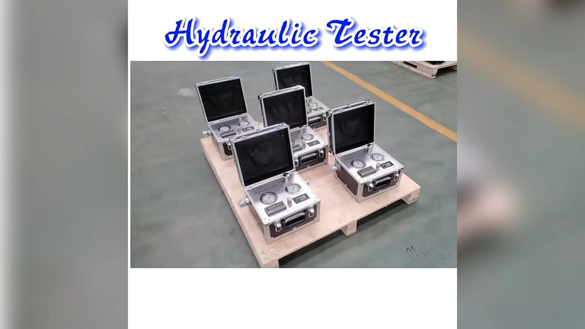 اختبار هيدروليكي محمول