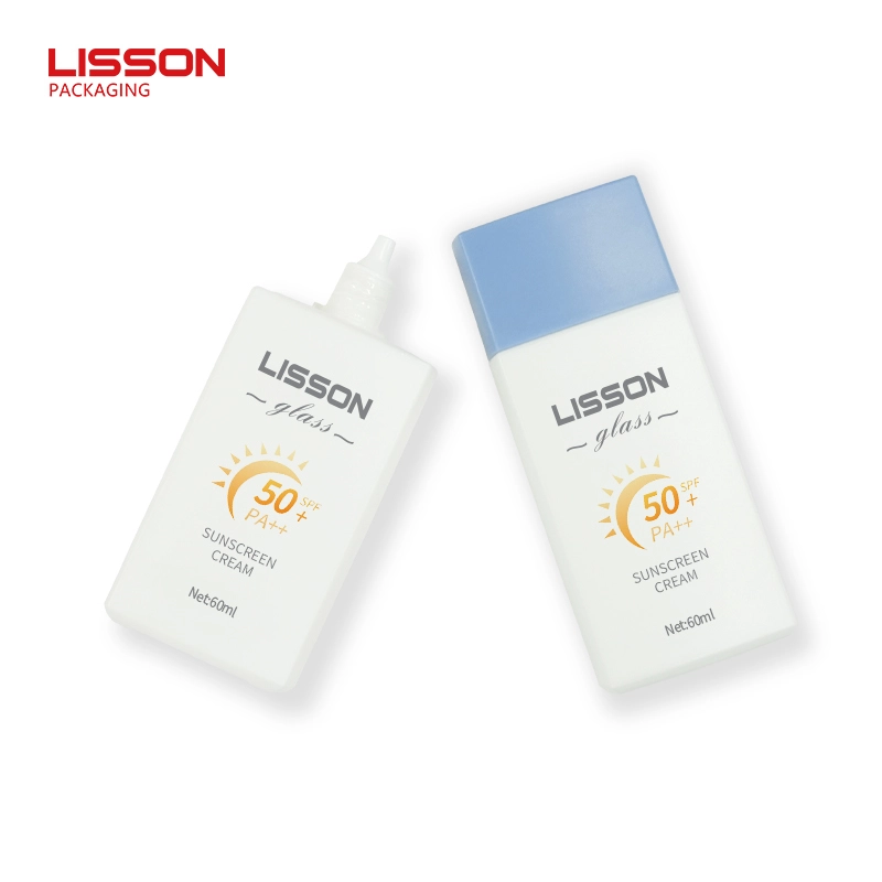 50ml LDPE Sunscreen Bottle with SURLYN/ADMER Multi-Layer Body and ABS/PP Cap 1
