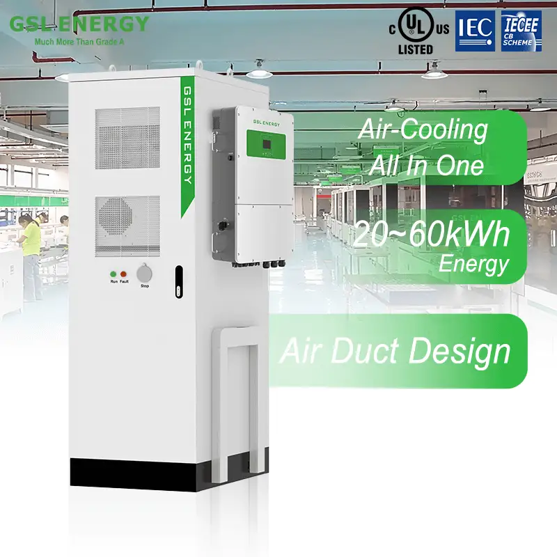 Commercial ESS 20kWh battery to 60kWh scalable high voltage lithium ion solution