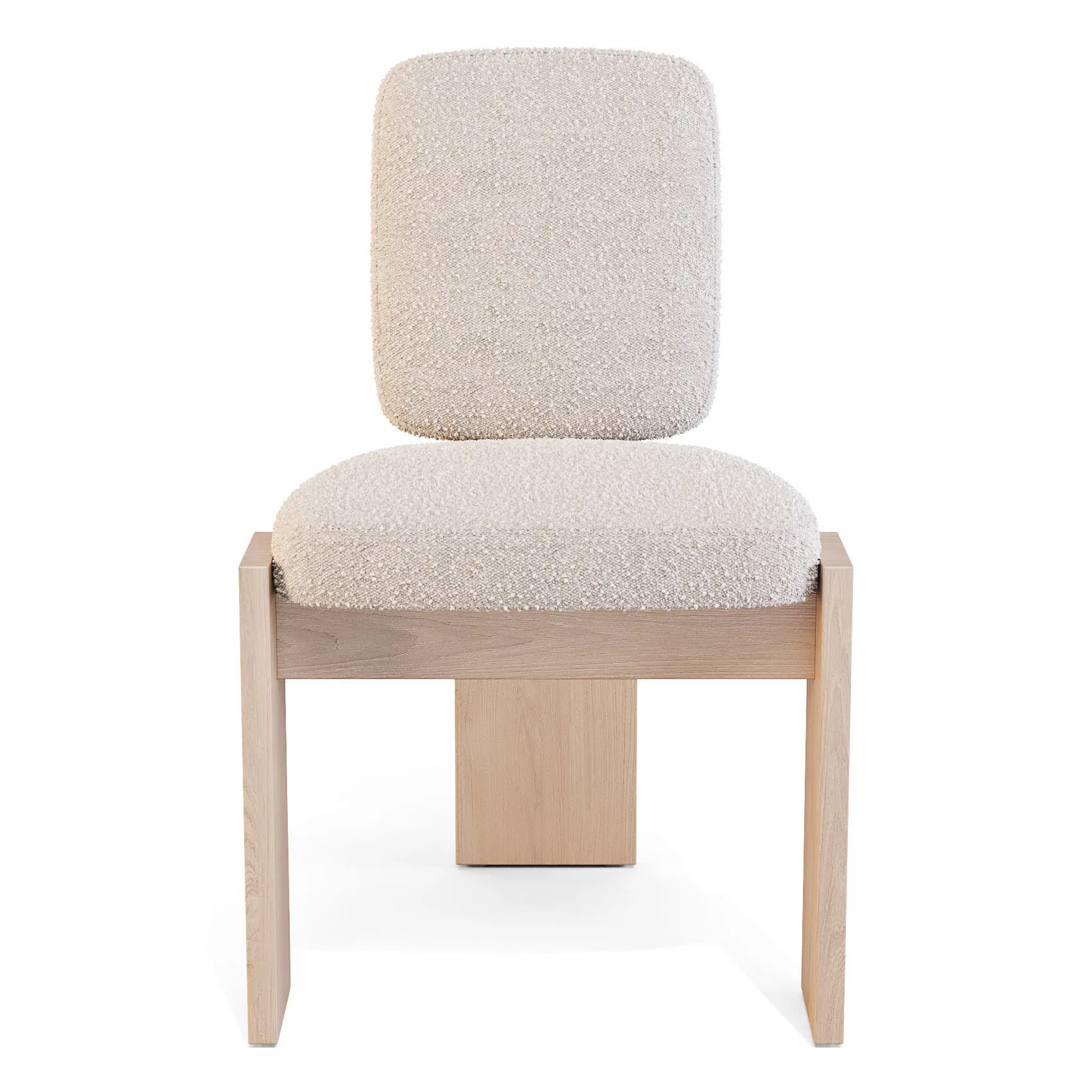 Solid Wood Dining Chair with Comfortable, Sturdy and Stylish Nordic Design 1