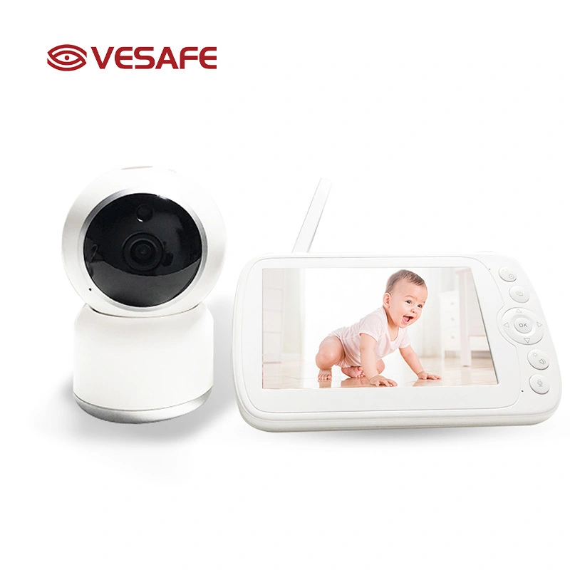 Babyphone intelligent de 5 pouces avec surveillance à distance 1