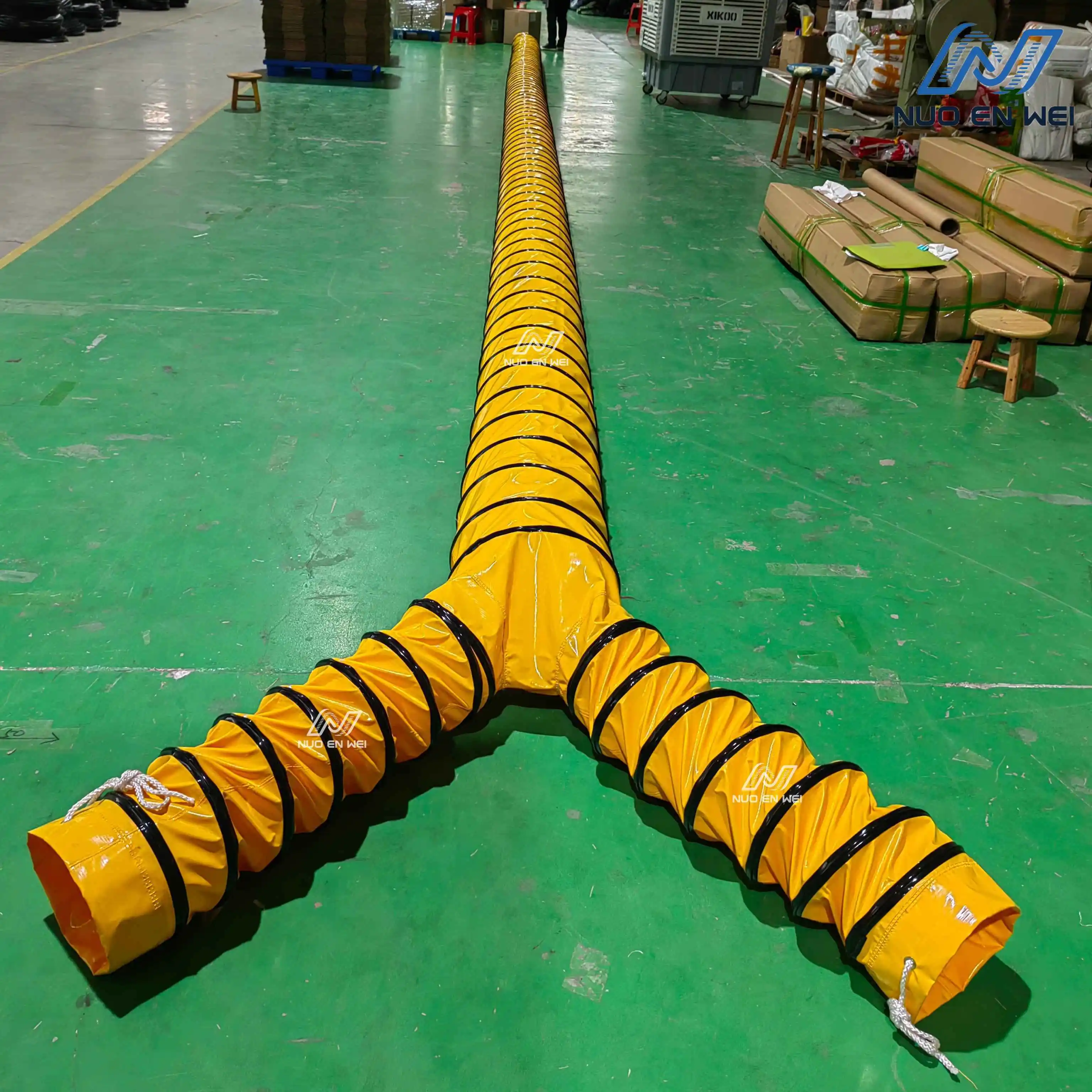 Tilpassbar Y-type T-type kanal PVC fleksibel kanal for industriell ventilasjon | NUOENWEI 1