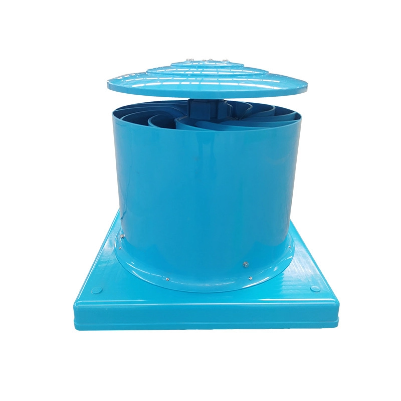 China Supplier Heavy Duty Blue Stainless Steel Roof Extract Fan, Weatherproof & Free Sample Available 1