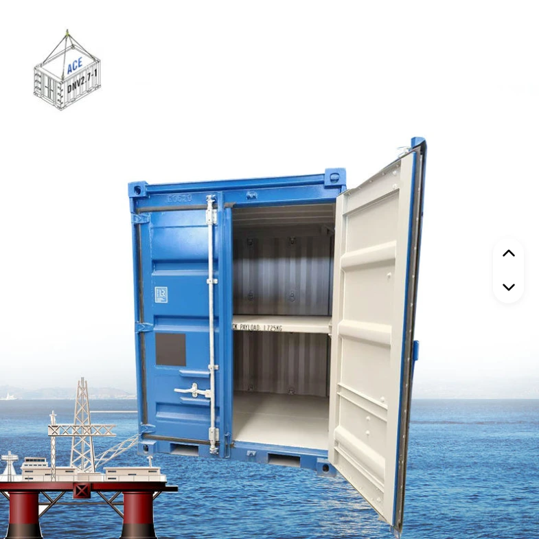 6ft DNV 2.7-1 Standard Cargo Carrying Units CCU Closed Drilling Box 6 Feet Mini Contenedor Offshore DNV Container 1