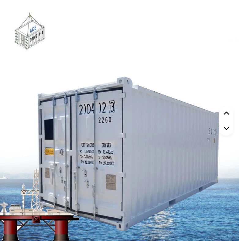 DNV2.7-1 ISO 10855 Стандартный 20-футовый морской контейнер для нефтяных платформ 1
