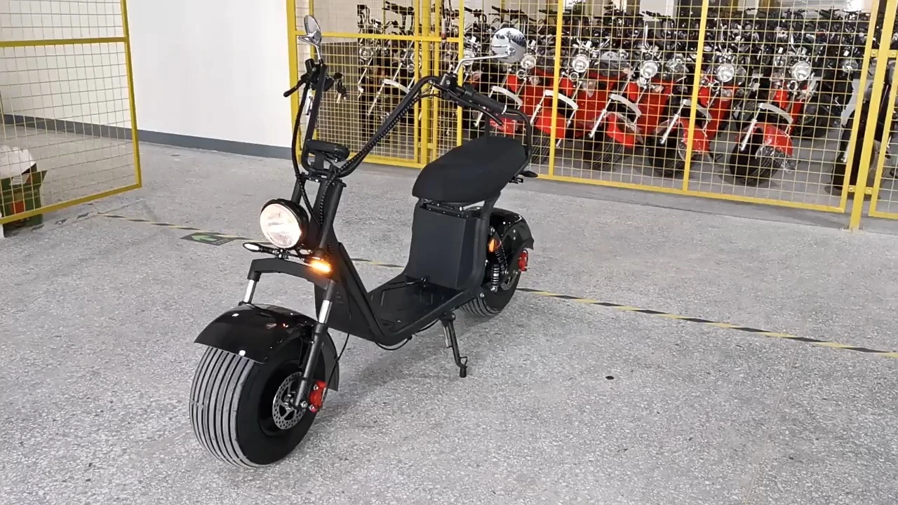 1500w 2000w 60V12ah/20ah H Fork Citycoco Fat Tire Big Seats Two Wheel Electric Scooter Motor/electric Scooter Wholesale China 1