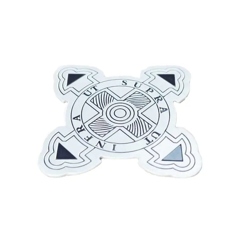 Aluminum irregular nameplate 1