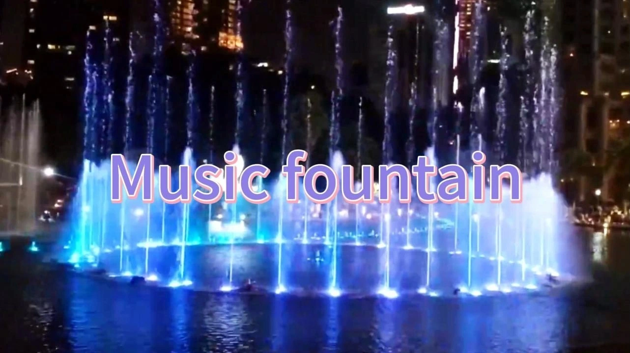 Decorative Outdoor Public Dry Dancing Fountain Garden Fountain 1