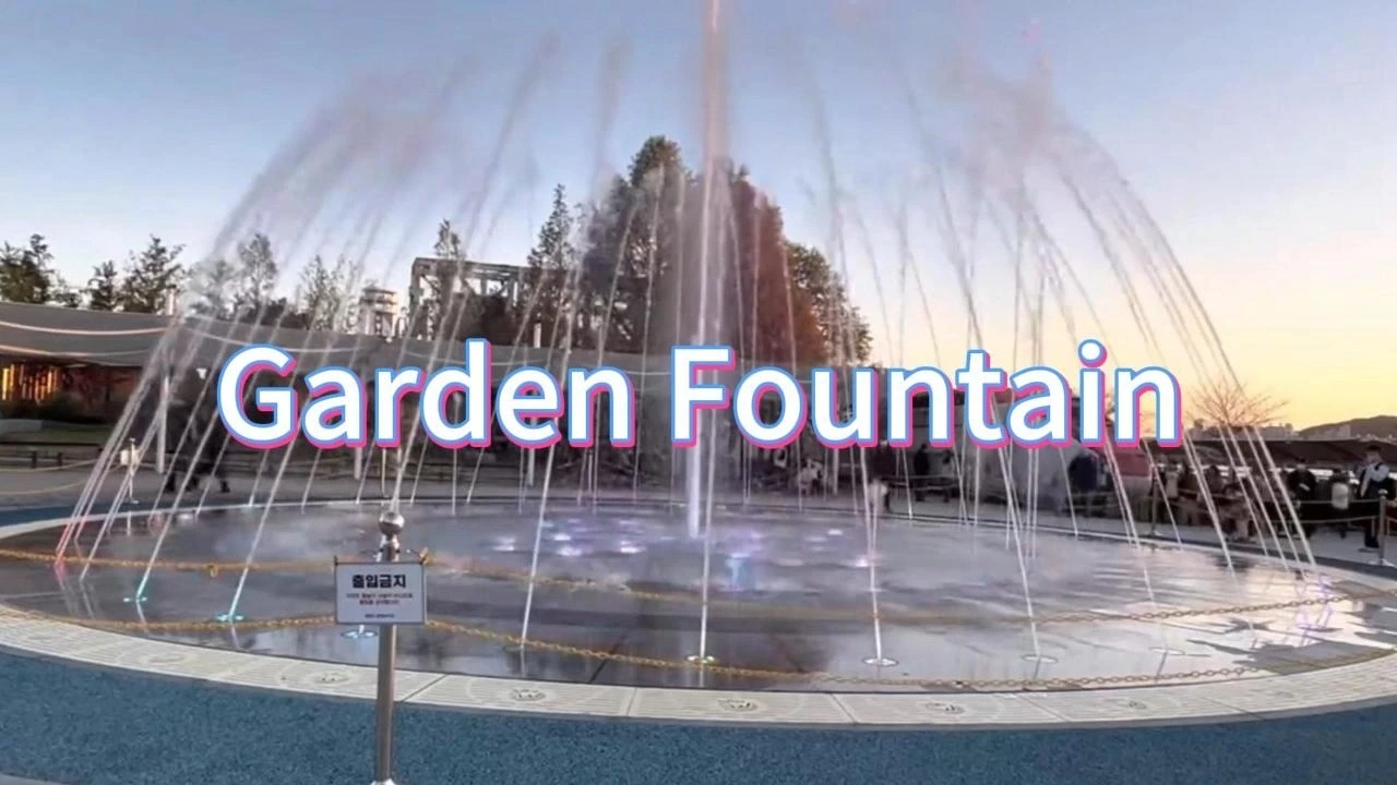 Water Crown: Customizable Stainless Steel & Copper Fountain Nozzles for Stone Gardens. 1