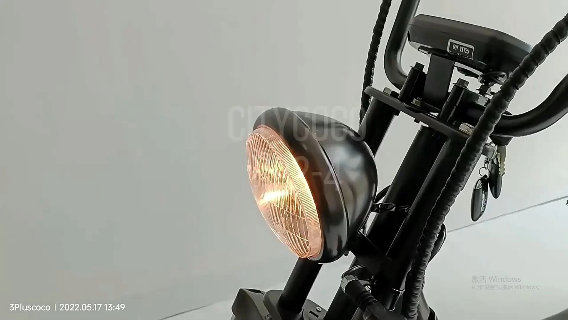 Whosale China Long Range 18650 Lithium Batterie Chopper Citycoco 60V 20Ah 1000W 2000W Electric Golf Scooter 1