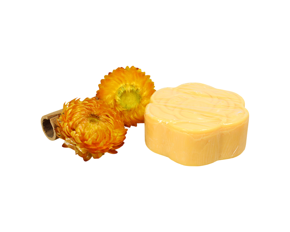 barra de jabón de fragancia de girasol