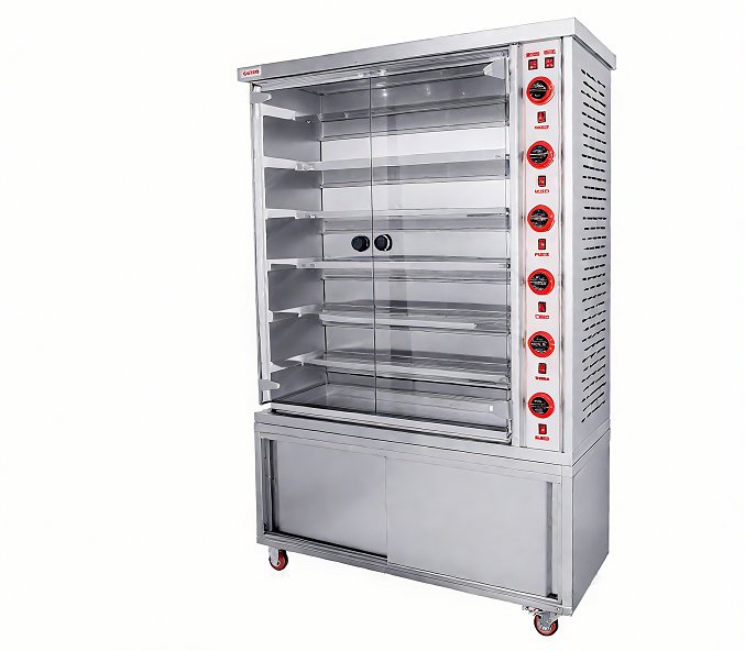 Commercial Chicken Rotisserie Oven - Kaesid Vertical Electric ...