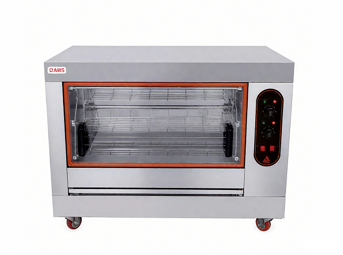 Kaesid Commercial Chicken Rotisserie Machine - Stainless Steel Electric ...