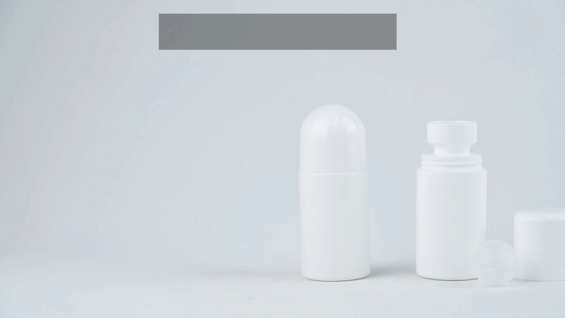 Tubetto deodorante ricaricabile da 60 ml - Plastica PP con tappo rotondo o piatto a scelta per deodoranti e creme naturali BEST-70857 1