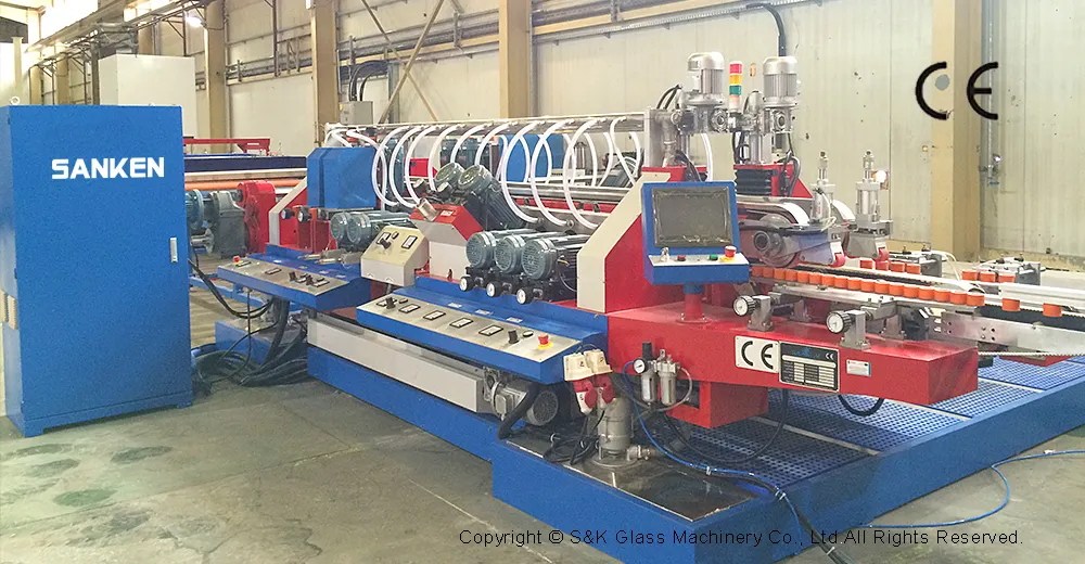 Sanken Glass Straight Line Double Edging Line