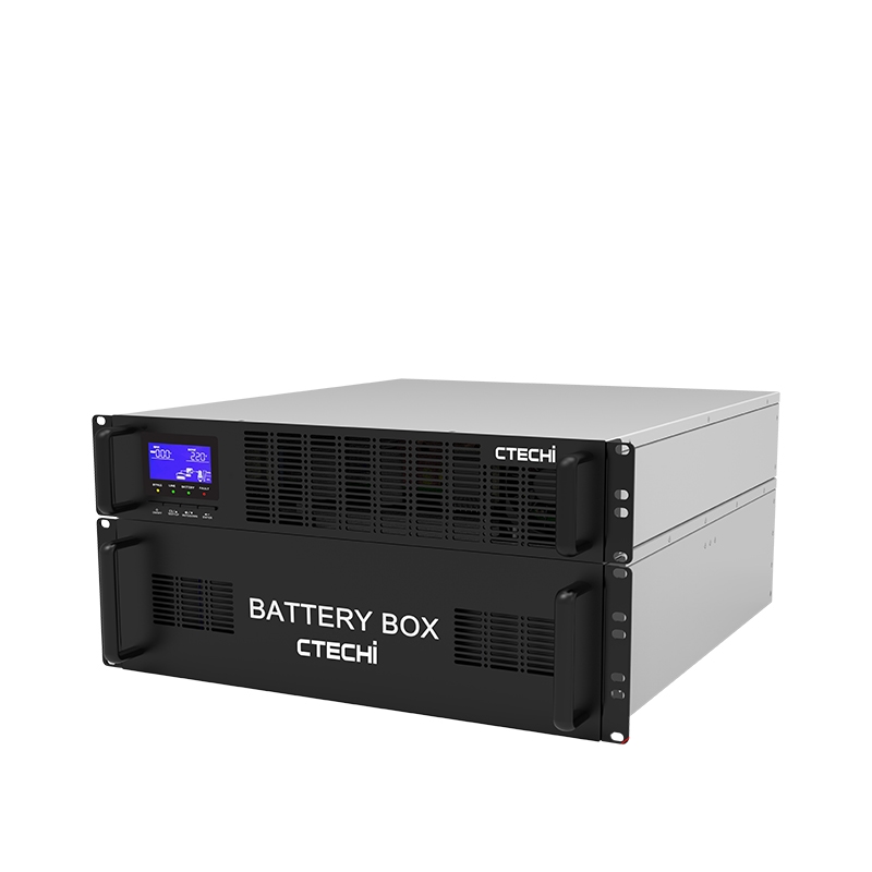 CTECHI 110V High-Voltage LiFePO₄ UPS (1–3 kVA) – Online Double-Conversion, Tower & Rack Version 3