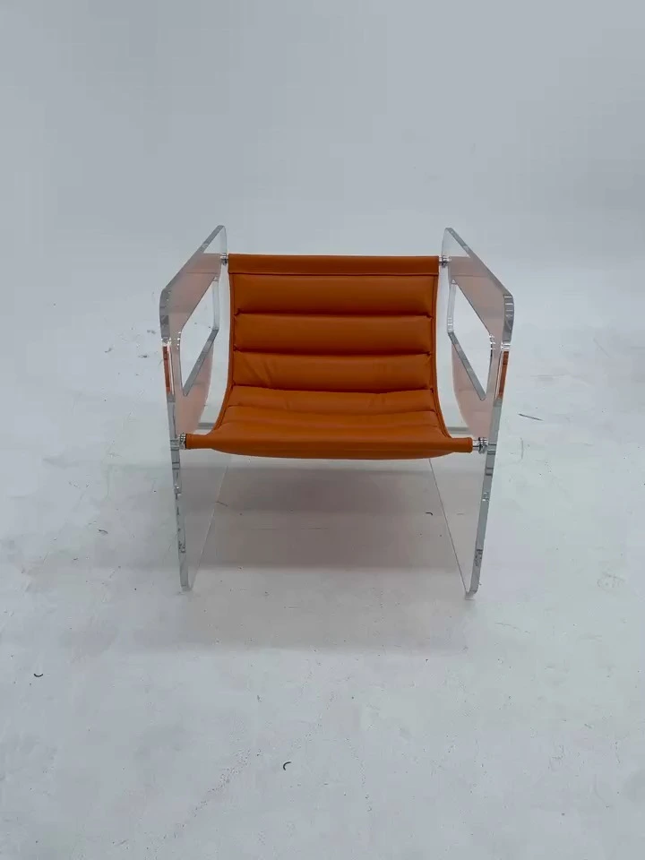 Acrylic lounge chair art, modern creativity, living room, bedroom, sofa designer, internet celebrity, modern minimalist leisure rocking chair 1