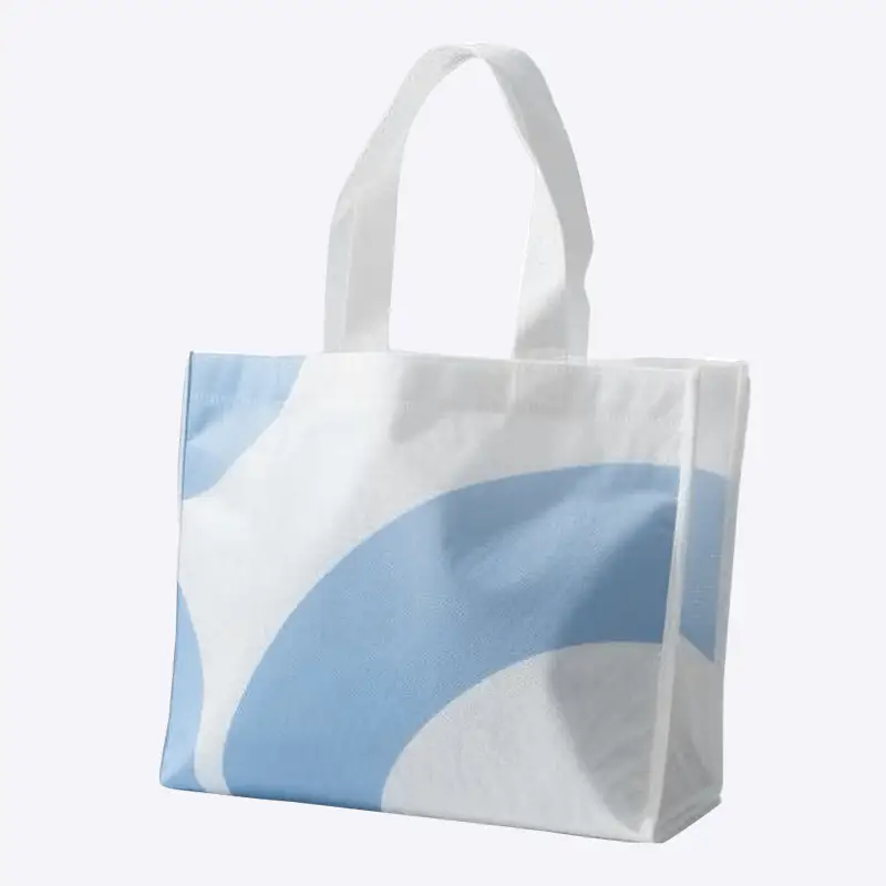 Simple pattern eco-friendly non-woven bag, versatile handbag 1