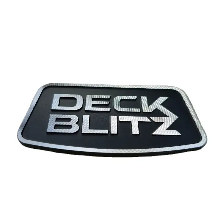 Custom Aluminum Nameplates for Brand Identification 1