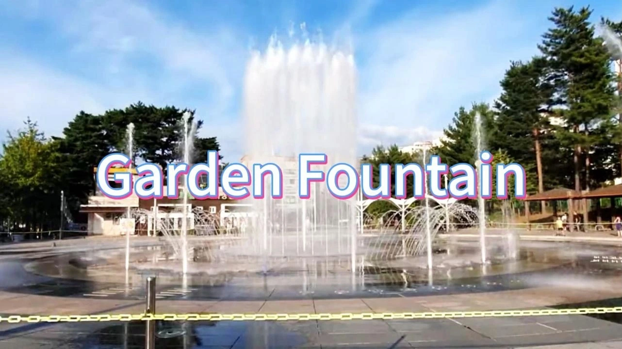 Water Crown Environmental Protection Energy Saving Outdoor Garden Fountain 1