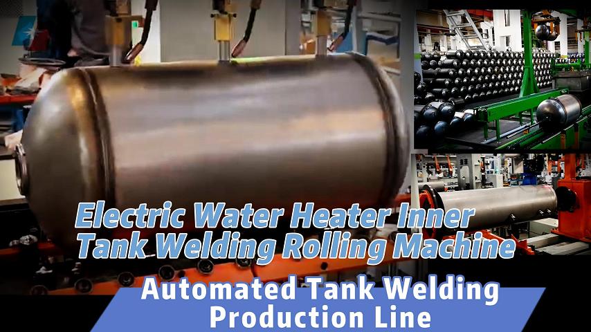 How Is A Steel Plate Transformed Into The Water Heater Inner Tank (Cylinder/Tank)——Rolling Machine