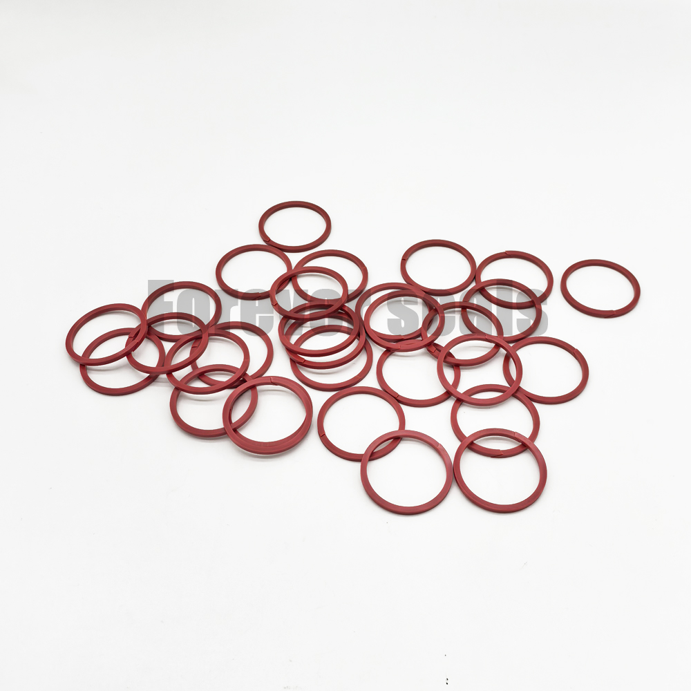 Anillos de respaldo de PEEK rojos (BRT) para sellado industrial 6