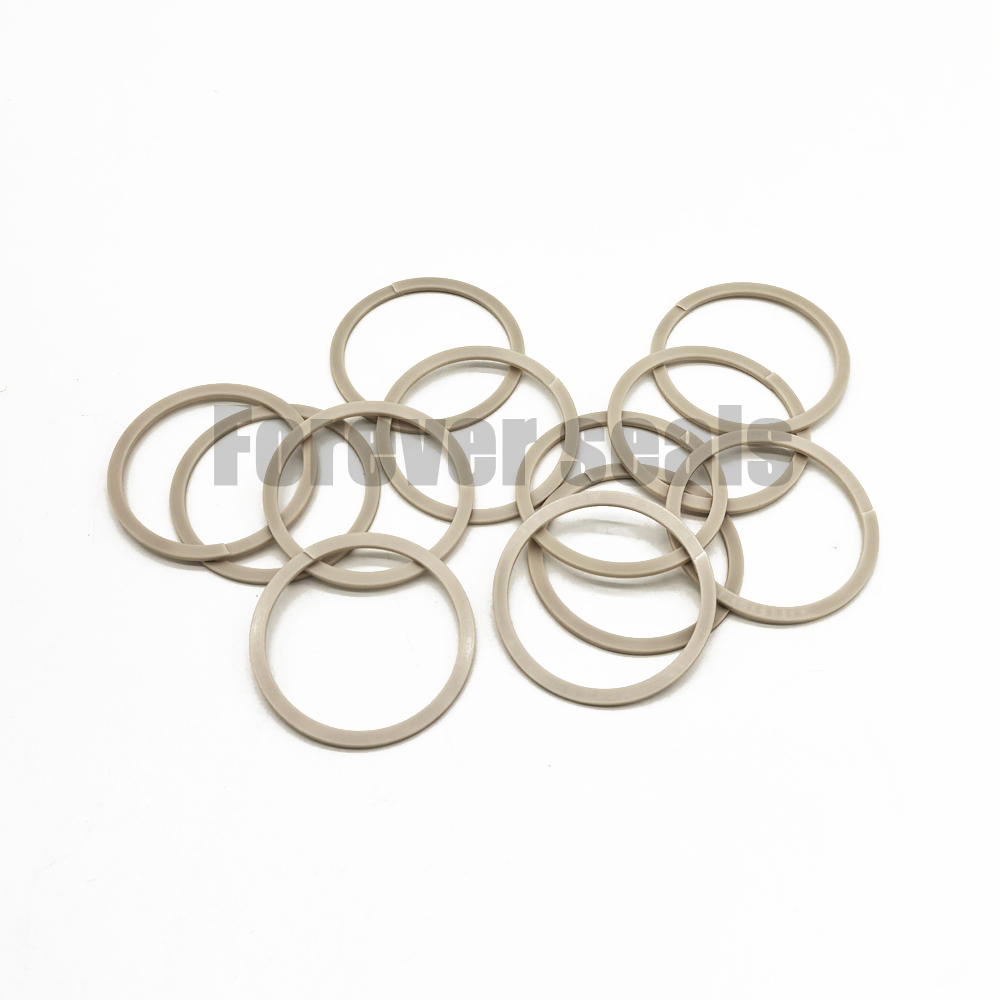 Anillos de respaldo de PEEK beige: componentes de sellado premium de Forever Seals 3