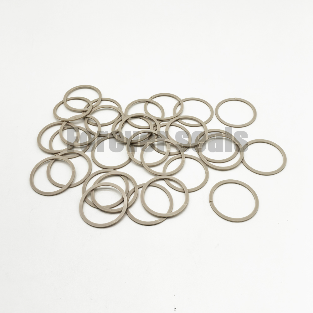 Anillos de respaldo de PEEK beige: componentes de sellado premium de Forever Seals 4