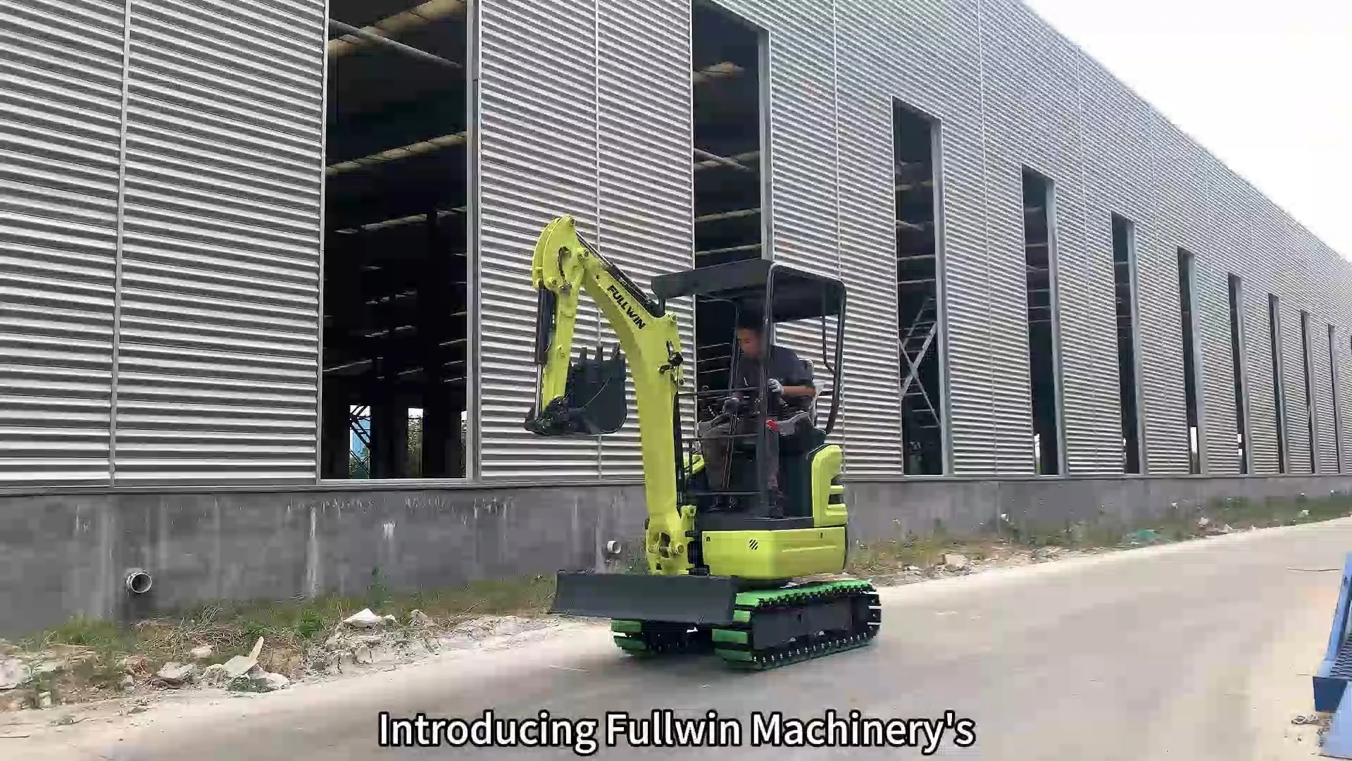Mini Crawler Excavator 2 Ton  With Canopy , Compact Size For Individual User 1