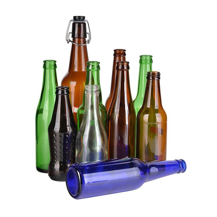 glass beer bottle
