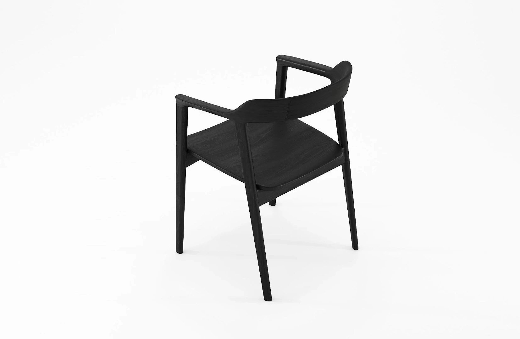 olid Wood Light Luxury Balcony Dining Chair: High - end Nordic Style, Cozy & Leisurely 1