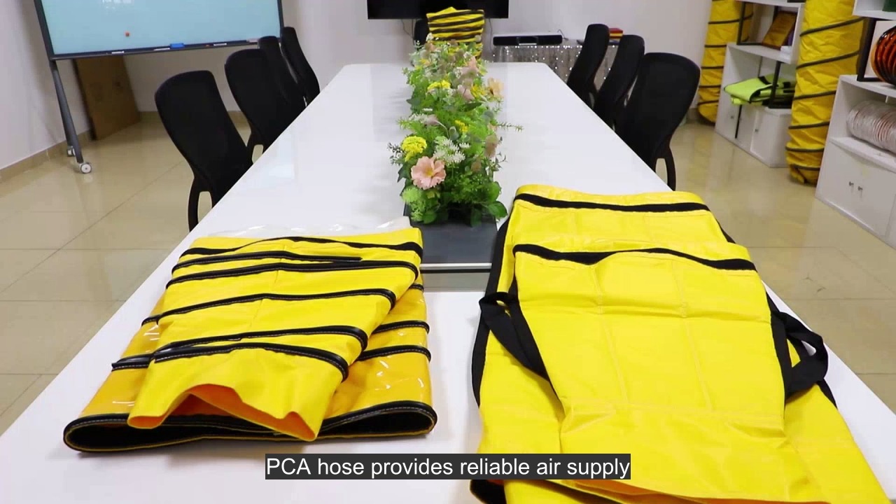 NUOENWEI PCA Hose – Aircraft Pre-Conditioned Air Ducting for Airport Ground Support | ISO & UL94 Certified 1