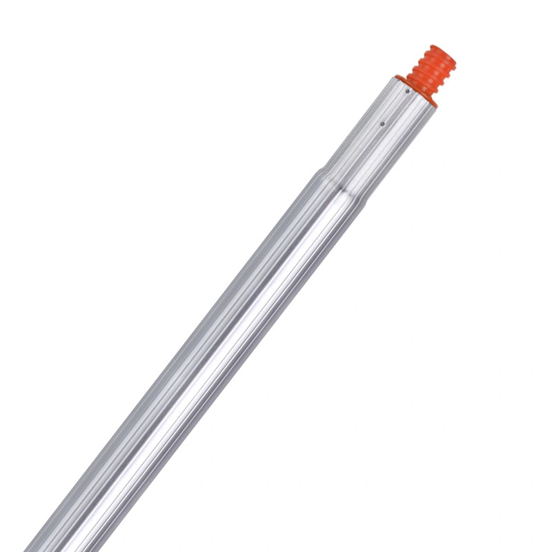 single-piece aluminum alloy pole, a versatile and portable tool. Made of durable aluminum alloy, it features multiple extension sections and is suitable for fruit picking and tree pruning.(pole only) 1