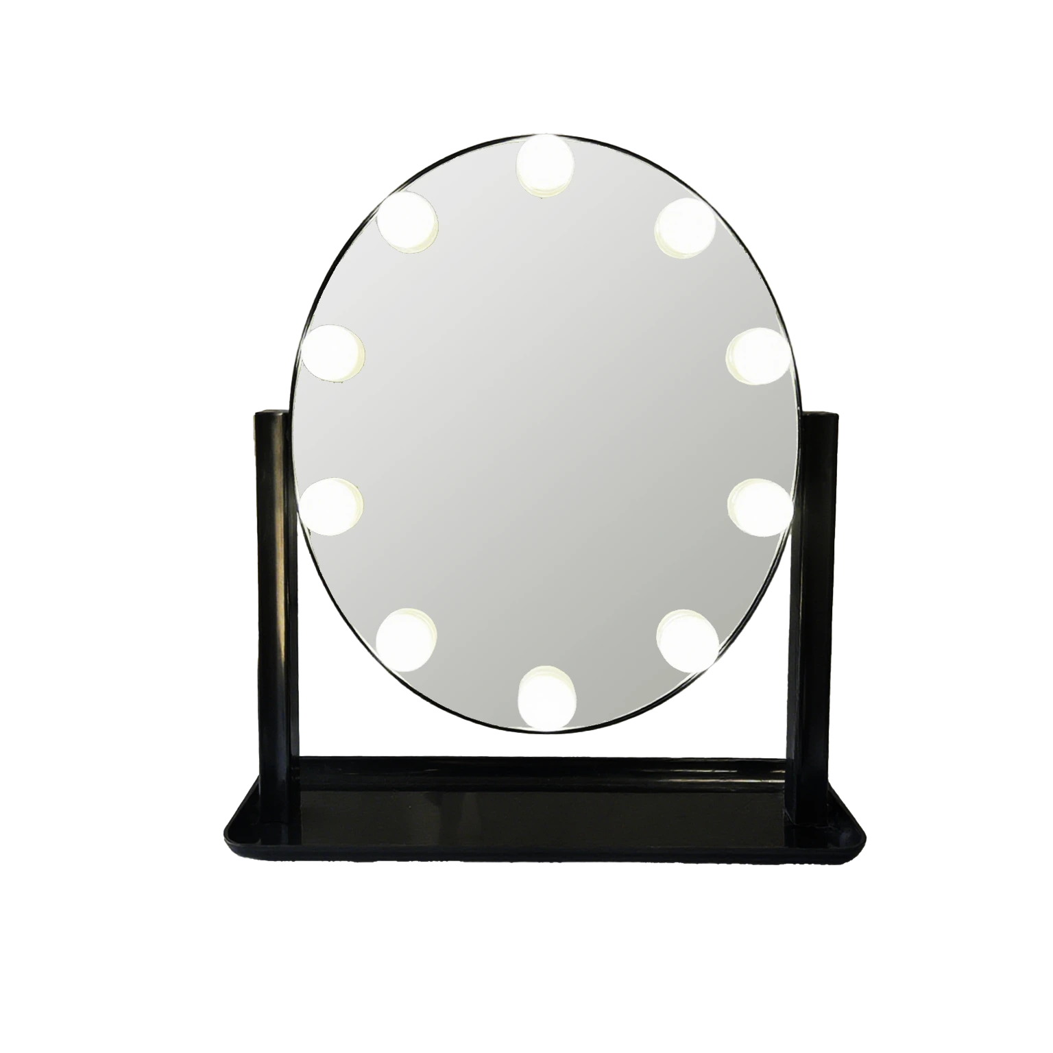 Beauty mirror with light strip storage rack manufacturer wholesale customization BWLLNI 1