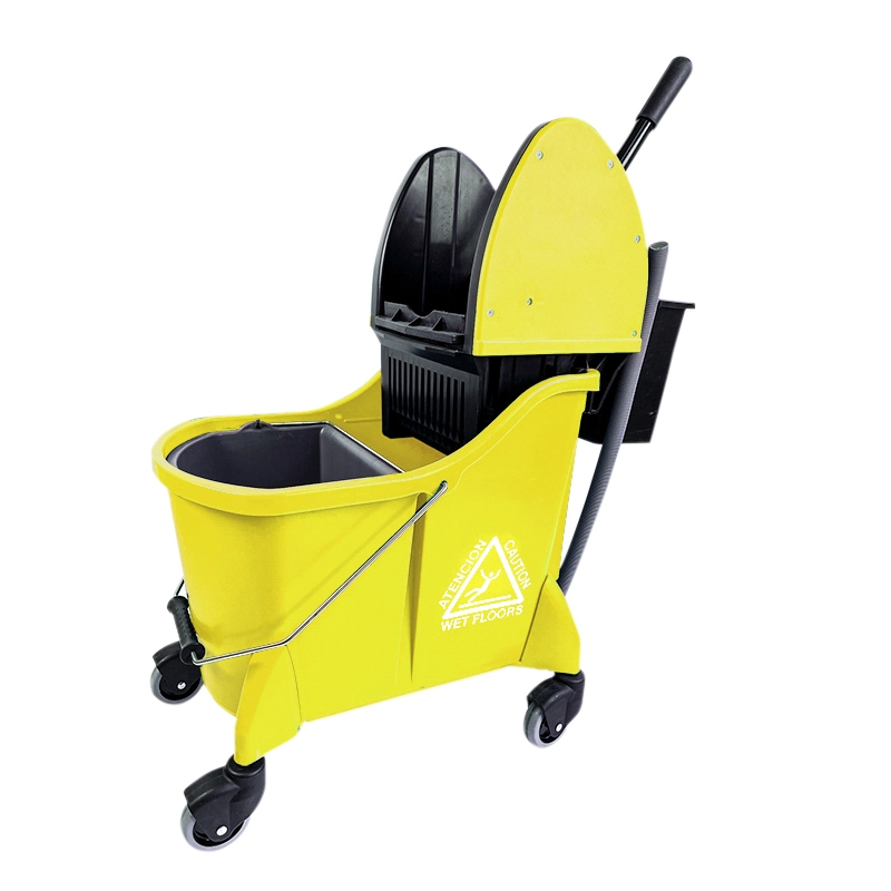 24L Mop Bucket with Drainage Function Thickened and Hand Washable Commercial Floor Mop Bucket Hotel Cleaning Mop Squeeze Bucket 1