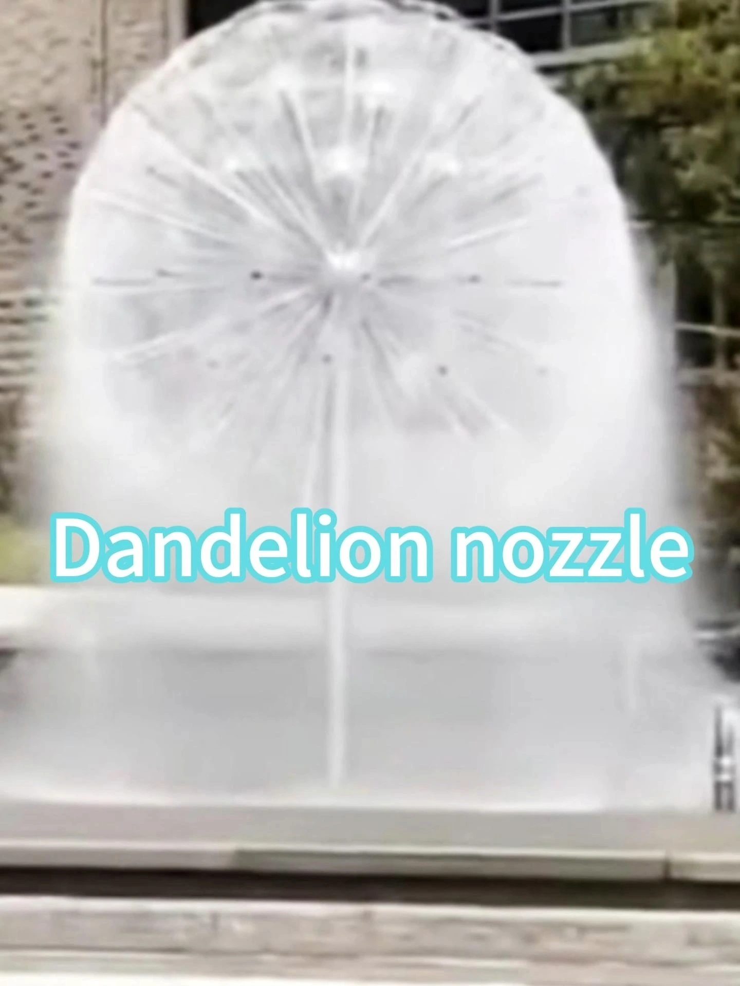 Modern Dandelion Fountain Sprinkler Head | Water Crown Direct Manufacturer 1