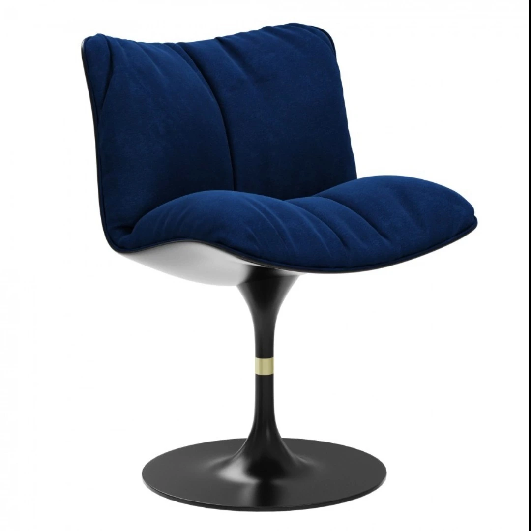 Minimalist Luxury Balcony Design - Sense Tulip - Base Velvet Leisure Chair 1