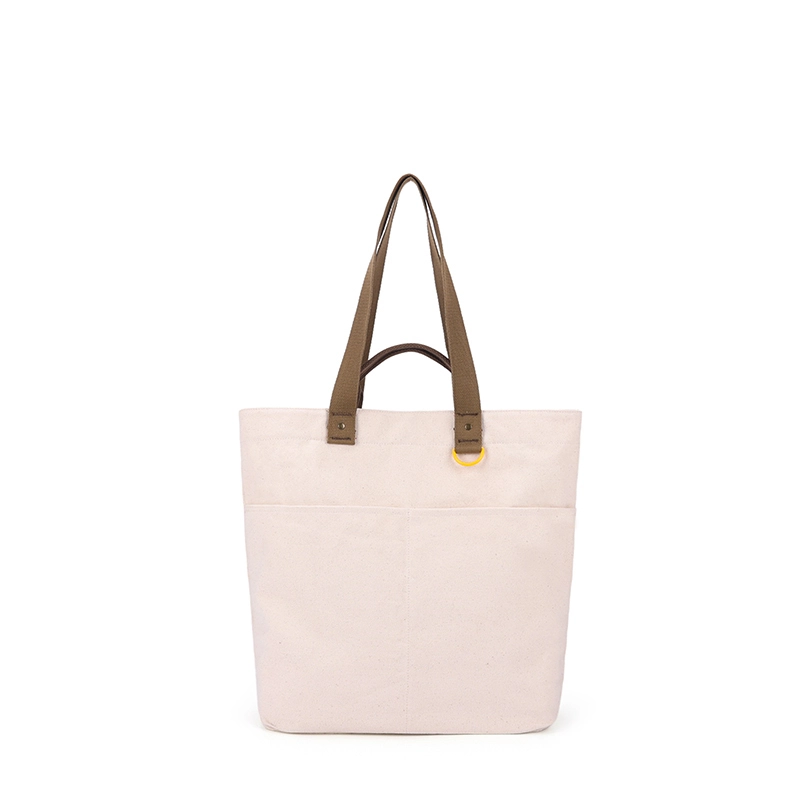 LANKIN Canvas Tote Bags Multi-Pockets Large Capacity for Everything 1