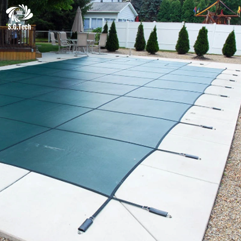 Swimming Pool PVC Cover Custom Automatic High Quality Safety Cover 1