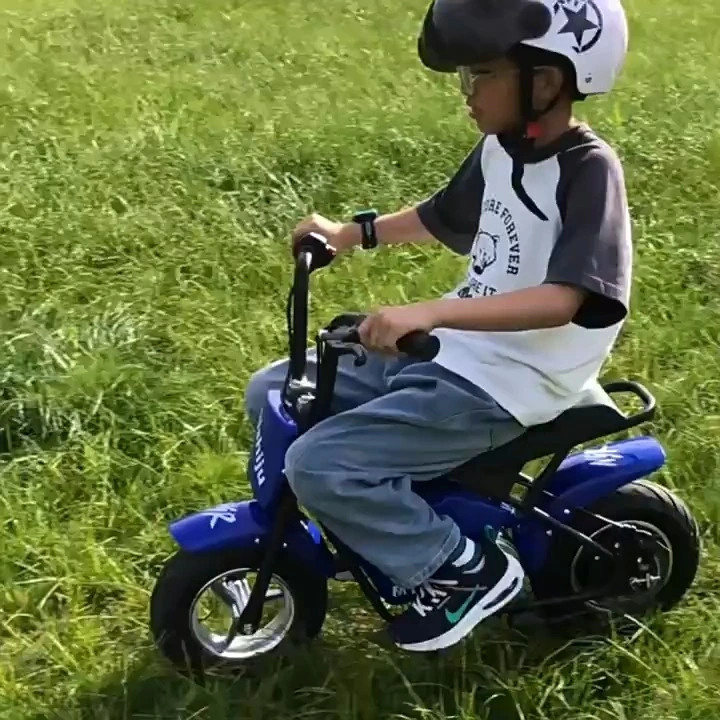 11inch 2 Wheels Mini Electric Motorcycles Driving Lights Electric Dirt Bike Scooter Motor Frame Power Battery 1