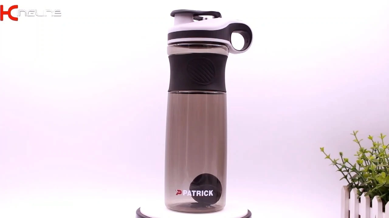 Custom Protein shaker plastic colorful water bottle with straw for sports 1